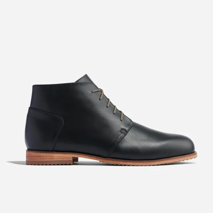 Men Everyday Chukka Boot Black Nisolo Boots
