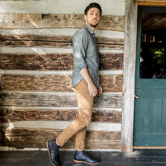 Men Everyday Chukka Boot Black Nisolo Boots