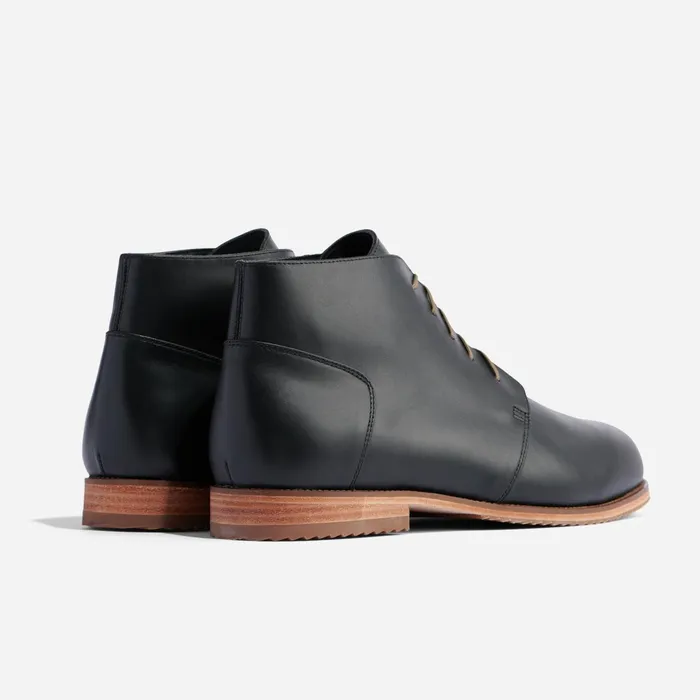 Men Everyday Chukka Boot Black Nisolo Boots