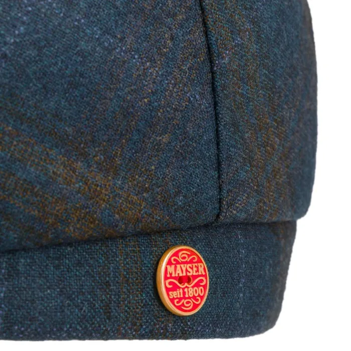 Men Felipe Merino Flatcap Blue Mayser Flat Caps Men Felipe Merino Flatcap Blue Mayser Flat Caps