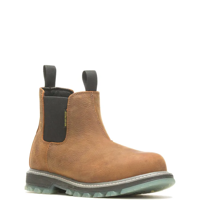 Men Floorhand LX Romeo Work Boot Sudan Brown Wolverine Soft Toe
