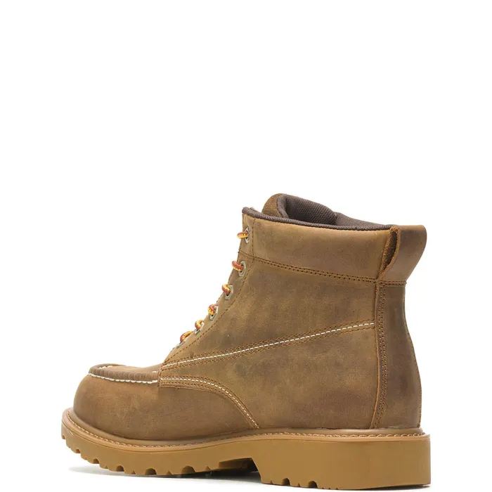 Men Floorhand Moc Toe 6rdquo Work Boot Tan Wolverine Soft Toe