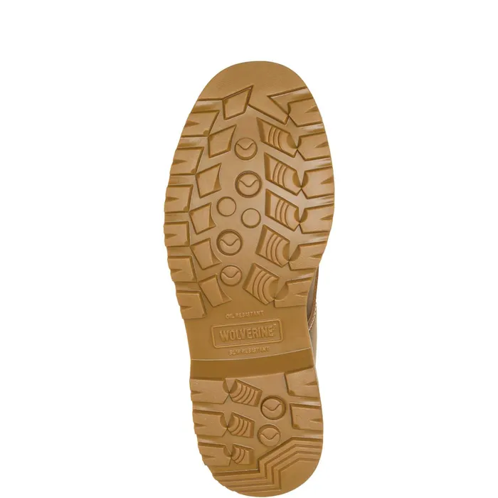 Men Floorhand Moc Toe 6rdquo Work Boot Tan Wolverine Soft Toe