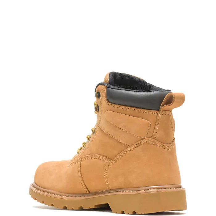 Men Floorhand Waterproof SteelToe 6034Work Boot Wheat Wolverine Safety Toe