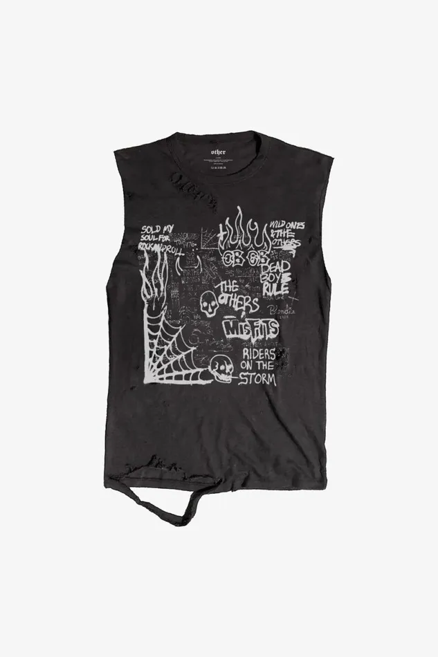 Men Graffiti Thrasher Tank OTHER TANKS and VESTS