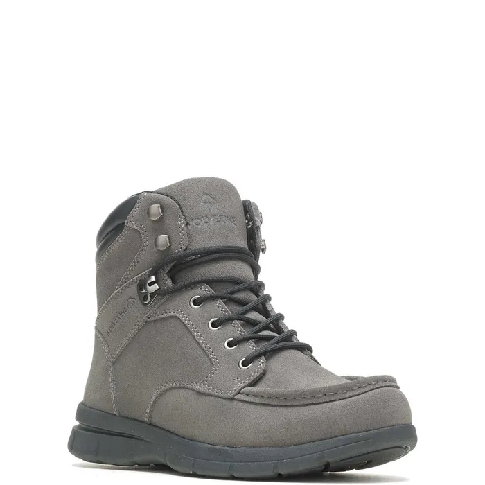 Men Karlin Moc Toe Boot Grey Wolverine Hike and Hunt