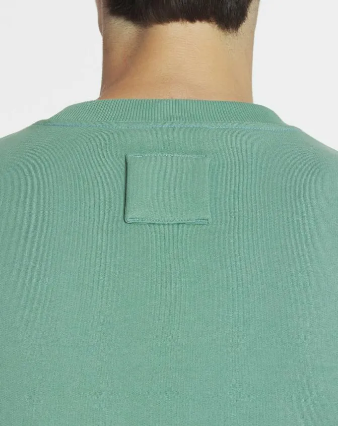 Men Knitwear and Sweatshirts Lanvin Printed Sweatshirt Vert De Gris Men Knitwear and Sweatshirts Lanvin Printed Sweatshirt Vert De Gris