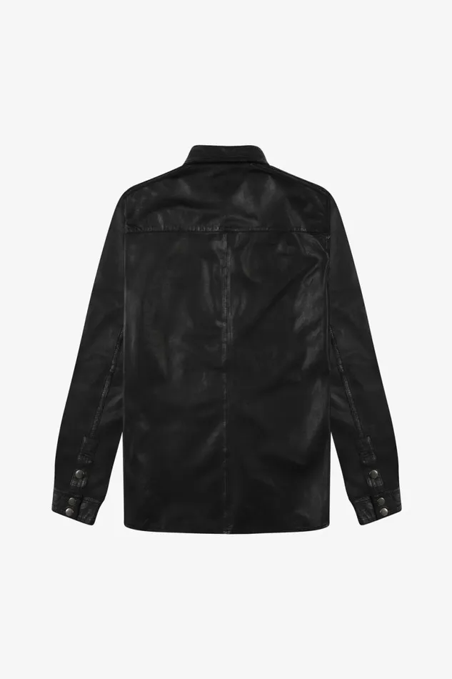 Men Leather Shirt OTHER SHIRTS