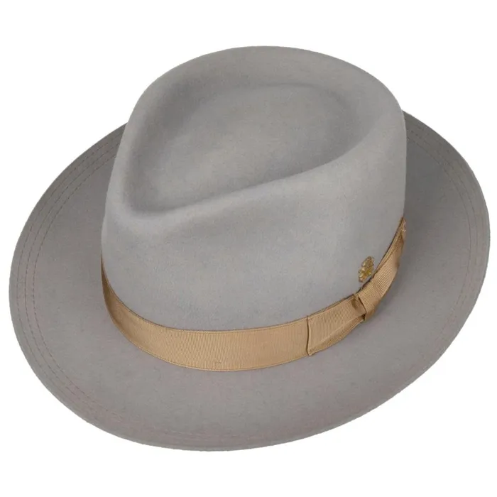 Men Levi Hair Felt Hat Zechbauer Gray Mayser Pork Pie Hats Men Levi Hair Felt Hat Zechbauer Gray Mayser Pork Pie Hats