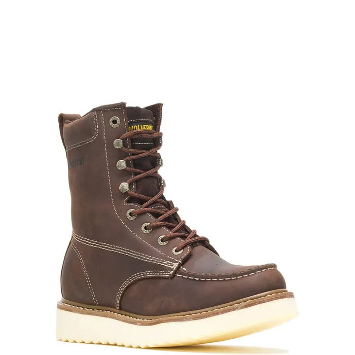 Men Loader 8034Wedge Boot Brown Wolverine Soft Toe