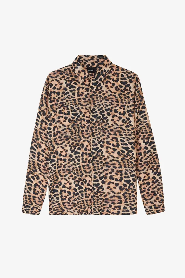 Men LS Cheetah Shirt OTHER SHIRTS