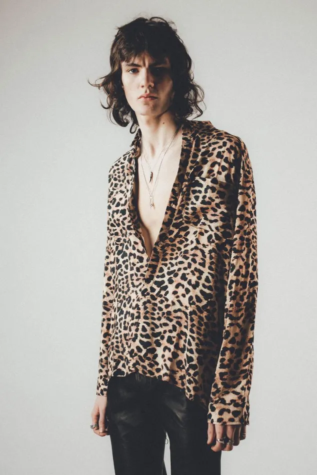 Men LS Cheetah Shirt OTHER SHIRTS Men LS Cheetah Shirt OTHER SHIRTS