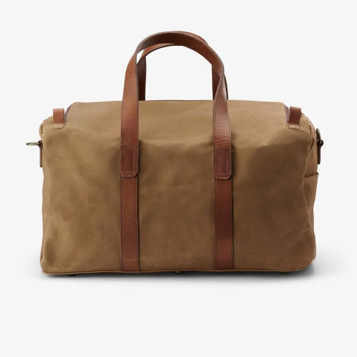 Men Luis Weekender Waxed Canvas Nisolo Bags and Wallets
