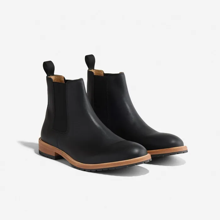 Men Marco Everyday Chelsea Boot Black Nisolo Boots