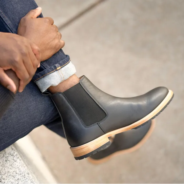 Men Marco Everyday Chelsea Boot Black Nisolo Boots