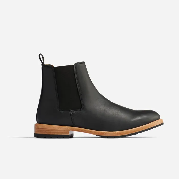 Men Marco Everyday Chelsea Boot Black Nisolo Boots