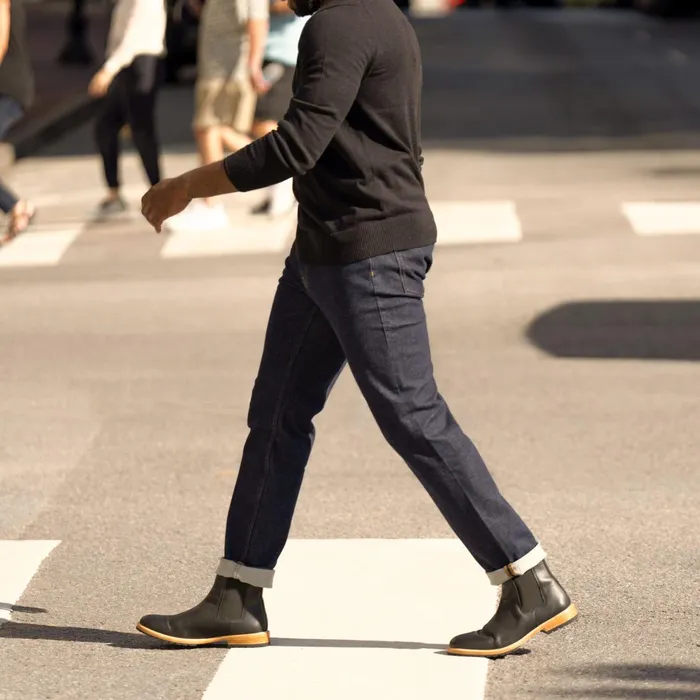 Men Marco Everyday Chelsea Boot Black Nisolo Boots