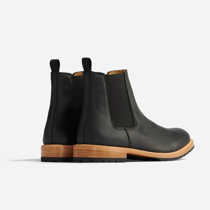 Men Marco Everyday Chelsea Boot Black Nisolo Boots