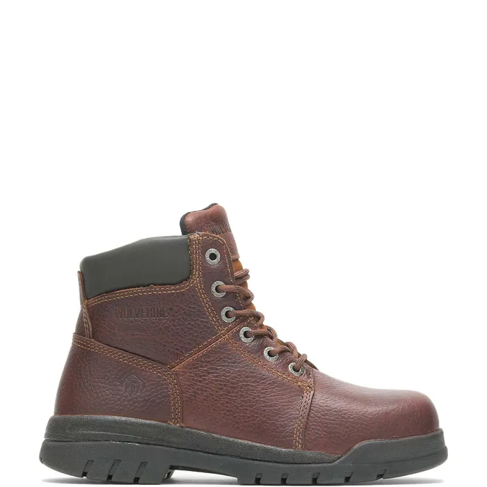 Men Marquette SteelToe 6034Work Boot Walnut Wolverine Safety Toe