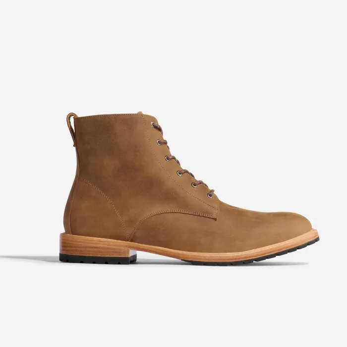 Men Martin AllWeather Boot Tobacco Nisolo Boots