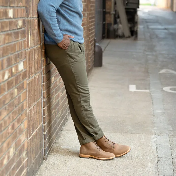 Men Martin AllWeather Boot Tobacco Nisolo Boots