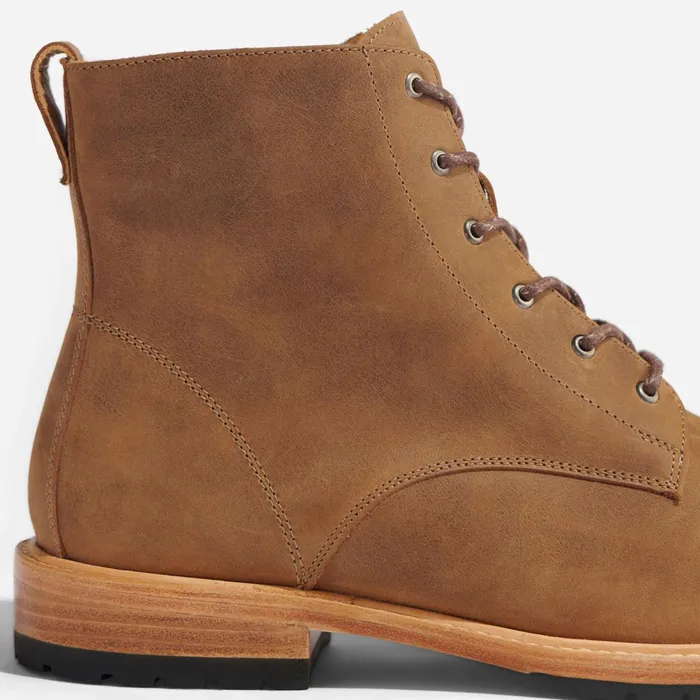 Men Martin AllWeather Boot Tobacco Nisolo Boots