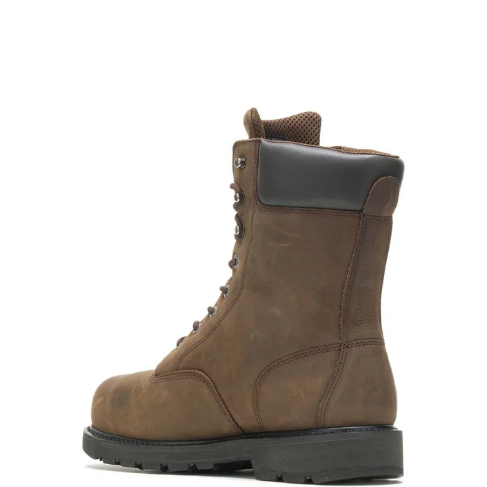 Men McKay Waterproof SteelToe 8rdquo Work Boot Brown Wolverine Safety Toe