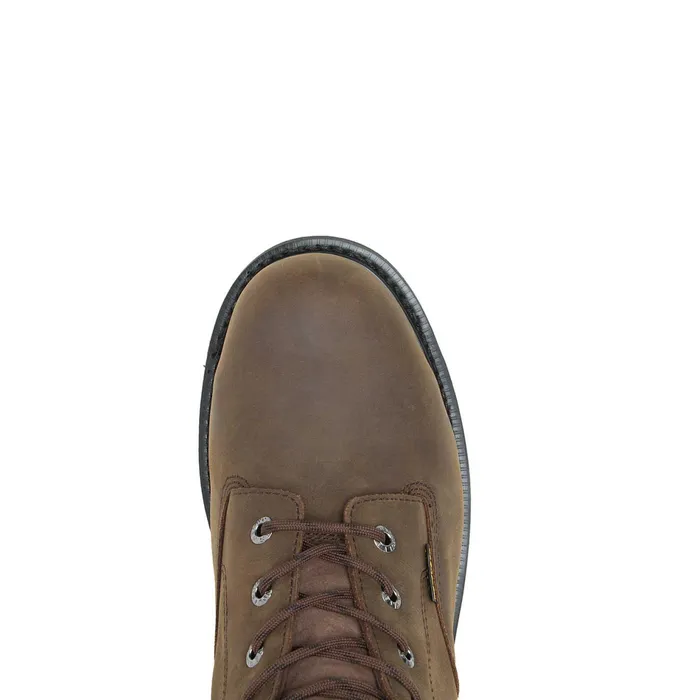 Men McKay Waterproof SteelToe 8rdquo Work Boot Brown Wolverine Safety Toe