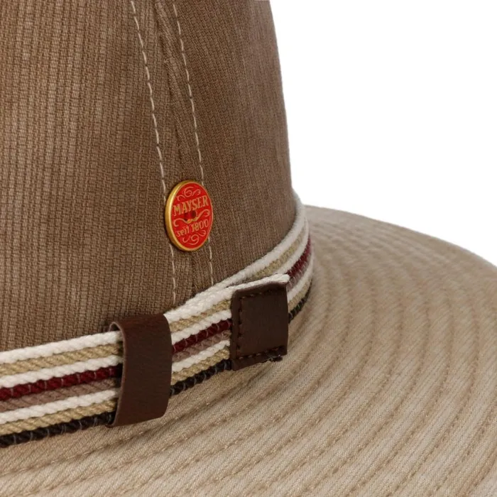 Men Menowin Twotone Fabric Hat Khaki Mayser Traveler Hats Men Menowin Twotone Fabric Hat Khaki Mayser Traveler Hats