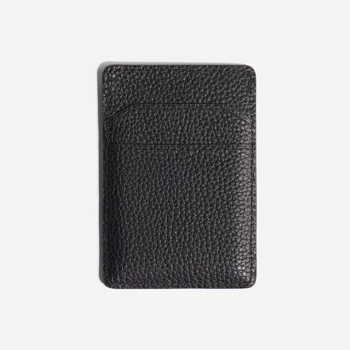 Men Nico Card Case Wallet Black Nisolo Bags and Wallets