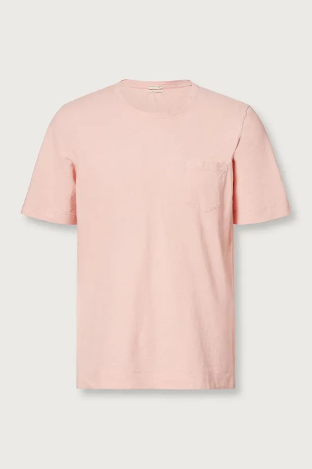 Men PANAREA 8211 Cotton Jersey Crew Neck Tshirt 8211 Soft Pink Massimo Alba TShirts and Polos Men PANAREA 8211 Cotton Jersey Crew Neck Tshirt 8211 Soft Pink Massimo Alba TShirts and Polos