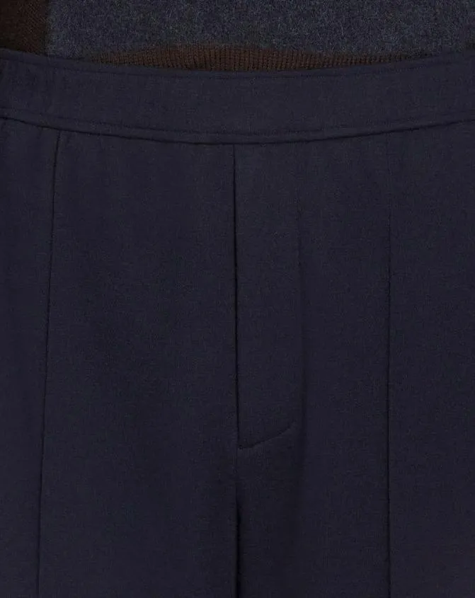 Men Pants and Shorts Lanvin Pants With An Elastic Waistband Dark Navuy Blue Men Pants and Shorts Lanvin Pants With An Elastic Waistband Dark Navuy Blue