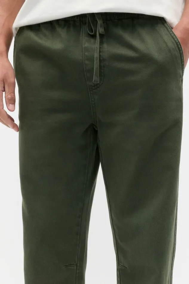 Men Pants Seed Heritage Splice Pocket Pant Dark Khaki