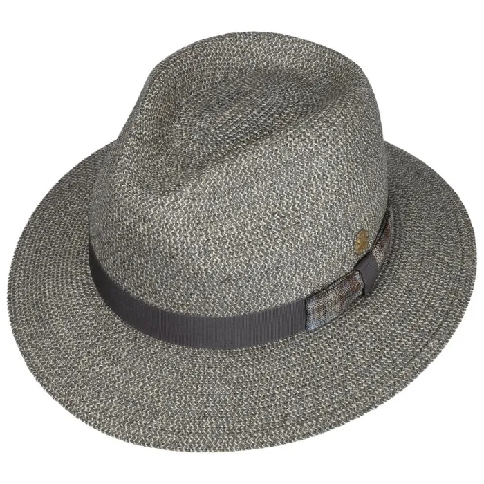 Men Pelino Classic Linen Hat Zechbauer Gray Mayser Traveler Hats Men Pelino Classic Linen Hat Zechbauer Gray Mayser Traveler Hats