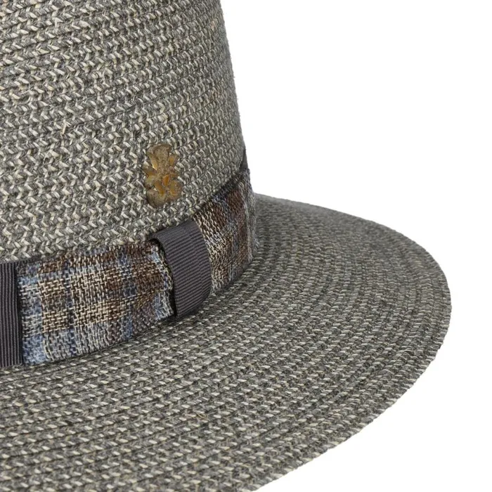 Men Pelino Classic Linen Hat Zechbauer Gray Mayser Traveler Hats Men Pelino Classic Linen Hat Zechbauer Gray Mayser Traveler Hats