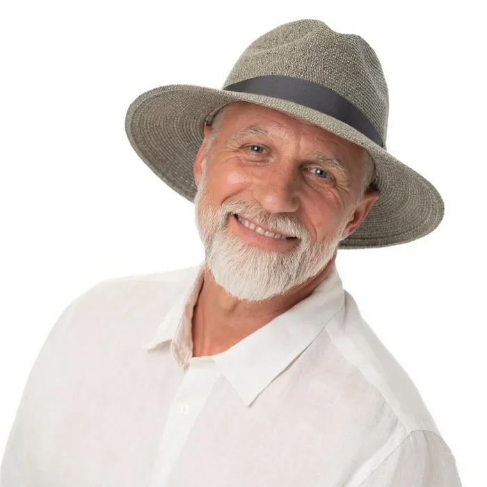 Men Pelino Classic Linen Hat Zechbauer Gray Mayser Traveler Hats Men Pelino Classic Linen Hat Zechbauer Gray Mayser Traveler Hats