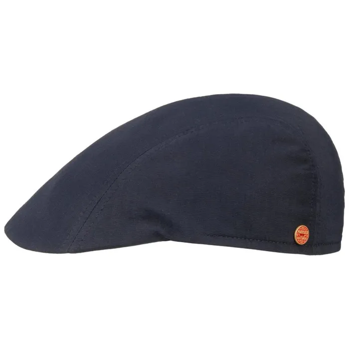 Men Prince Coolmax Sunblock Flat Cap Dark Blue Mayser Flat Caps