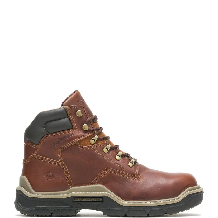 Men Raider DuraShocks 6034Boot Peanut Wolverine Soft Toe