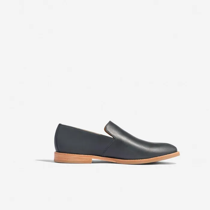 Men Rio SlipOn Loafer Black Nisolo Sandals and Slip Ons
