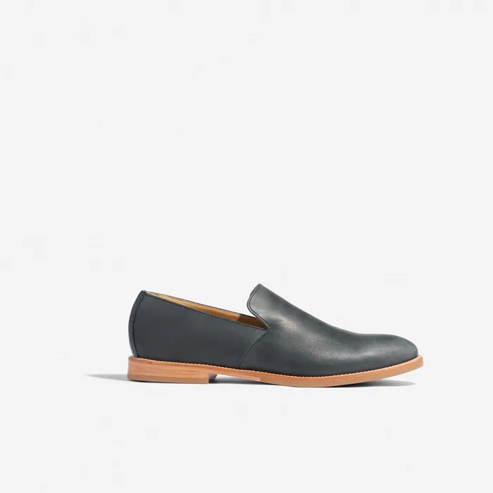 Men Rio SlipOn Loafer Black Nisolo Sandals and Slip Ons