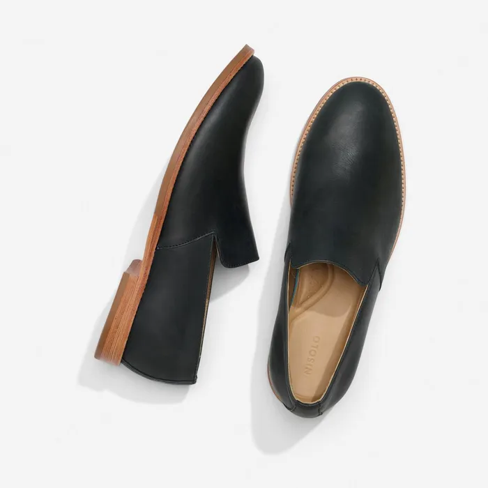 Men Rio SlipOn Loafer Black Nisolo Sandals and Slip Ons