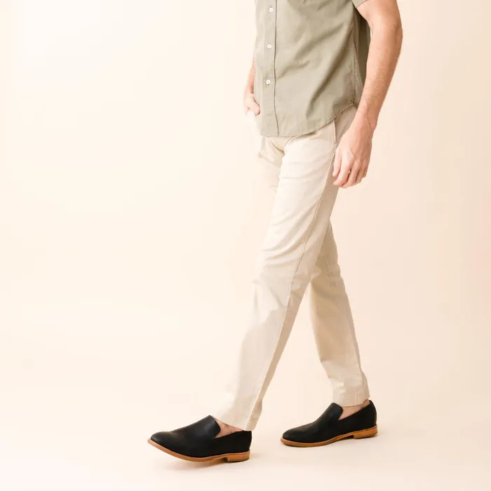 Men Rio SlipOn Loafer Black Nisolo Sandals and Slip Ons