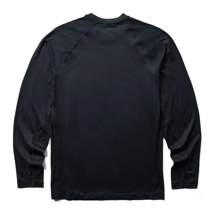 Men SunStop Eco Long Sleeve Tee Black Wolverine Clothing