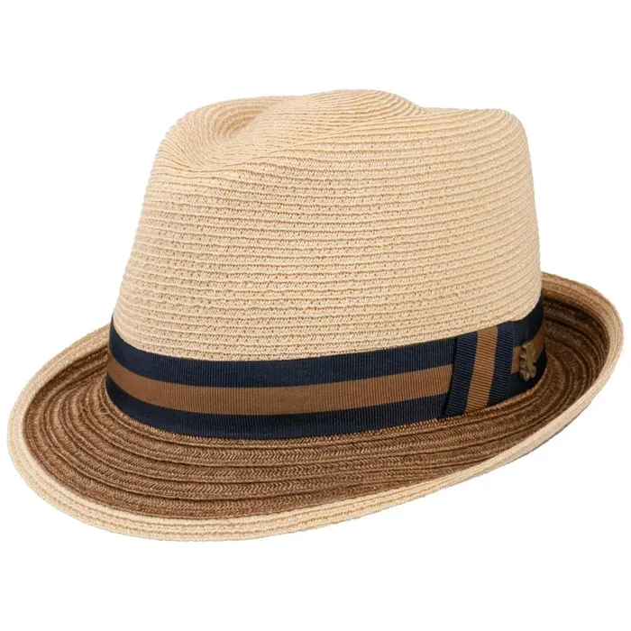 Men Teo Hanfhut Zechbauer Dark Blue Mayser Trilby Hats
