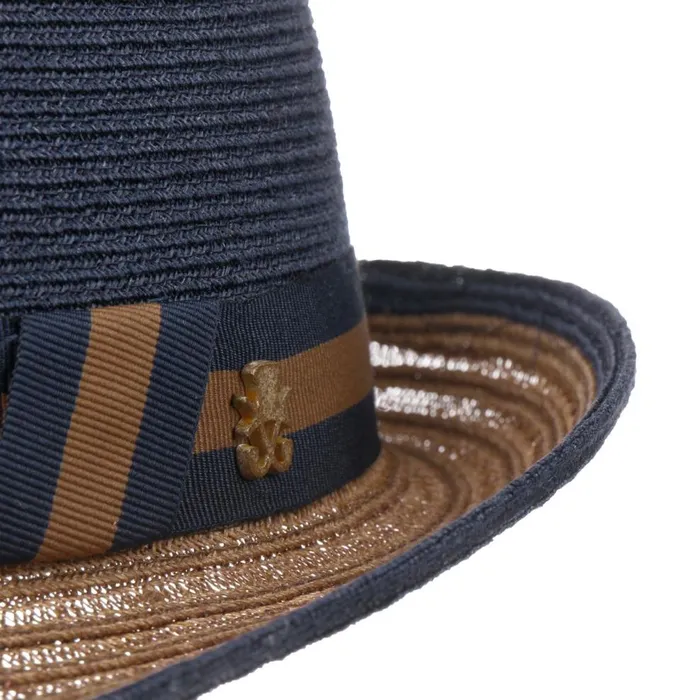Men Teo Hanfhut Zechbauer Dark Blue Mayser Trilby Hats Men Teo Hanfhut Zechbauer Dark Blue Mayser Trilby Hats