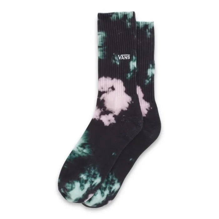 Men Vans Cool Tie Dye Crew Sock Black Tie Dye Socks