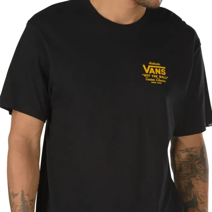 Men Vans Holder Street TShirt BlackOld Gold TShirts and Tanks Men Vans Holder Street TShirt BlackOld Gold TShirts and Tanks