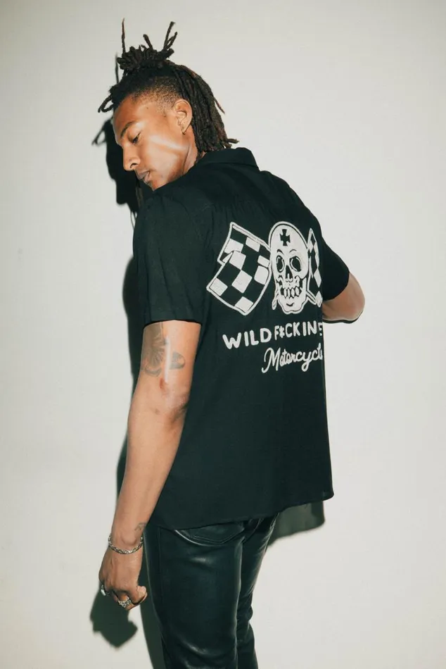 Men Wild Fuckin Ones Mechanic Shirt OTHER SHIRTS