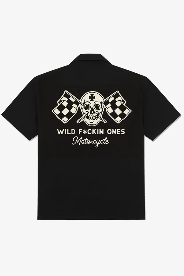 Men Wild Fuckin Ones Mechanic Shirt OTHER SHIRTS