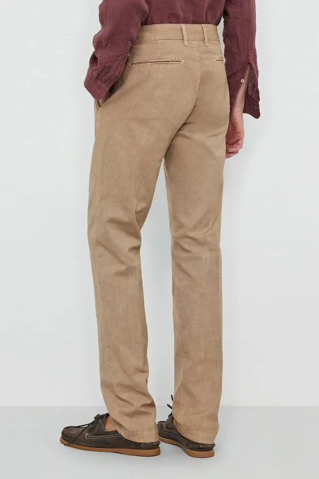 Men WINCH2 8211 Cotton Linen Panama Trousers 8211 Corda Massimo Alba Trousers and Shorts Men WINCH2 8211 Cotton Linen Panama Trousers 8211 Corda Massimo Alba Trousers and Shorts